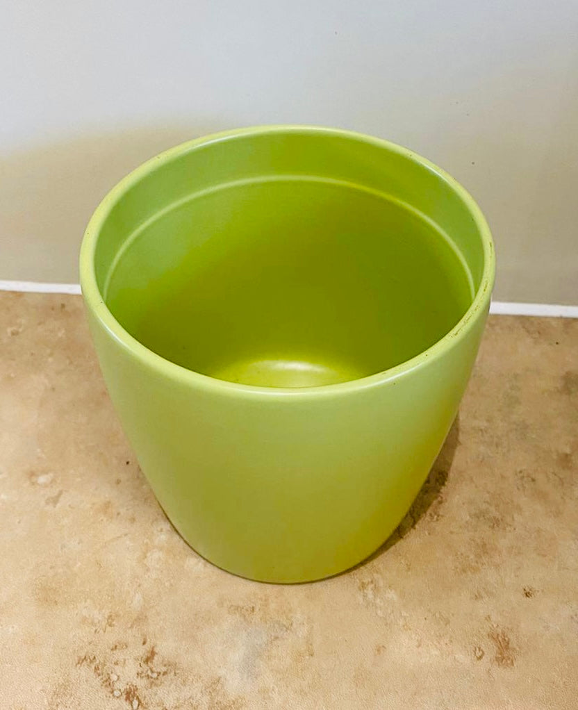 Green Ceramic Plant Cover Pot