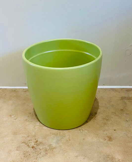 Green Ceramic Plant Cover Pot